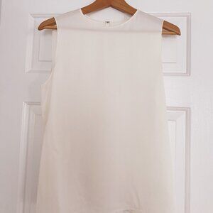 Theory Sleeveless Silk Blouse